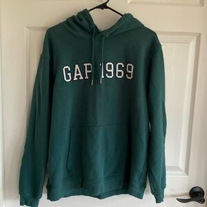 Gap green hoodie large
